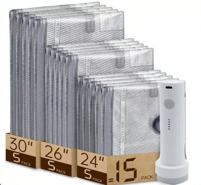 VACBIRD [2026 Upgraded] 🔥X7 Cordless Travel Vacuum Bag Set