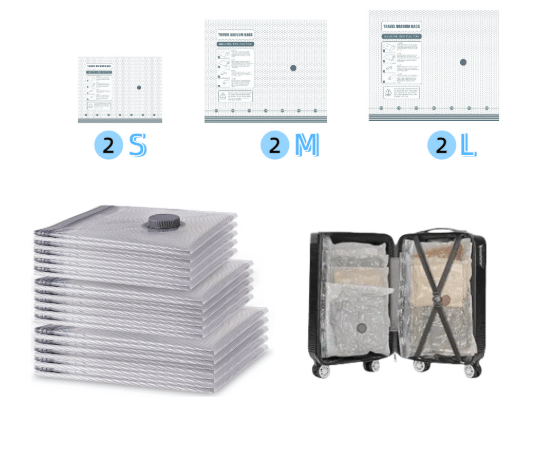 VACBIRD [2026 Upgraded] 🔥X7 Cordless Travel Vacuum Bag Set