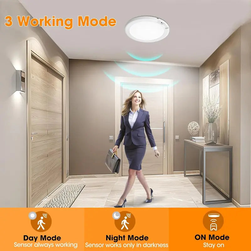 🌞Rechargeable Motion Sensor Ceiling Light 🏡