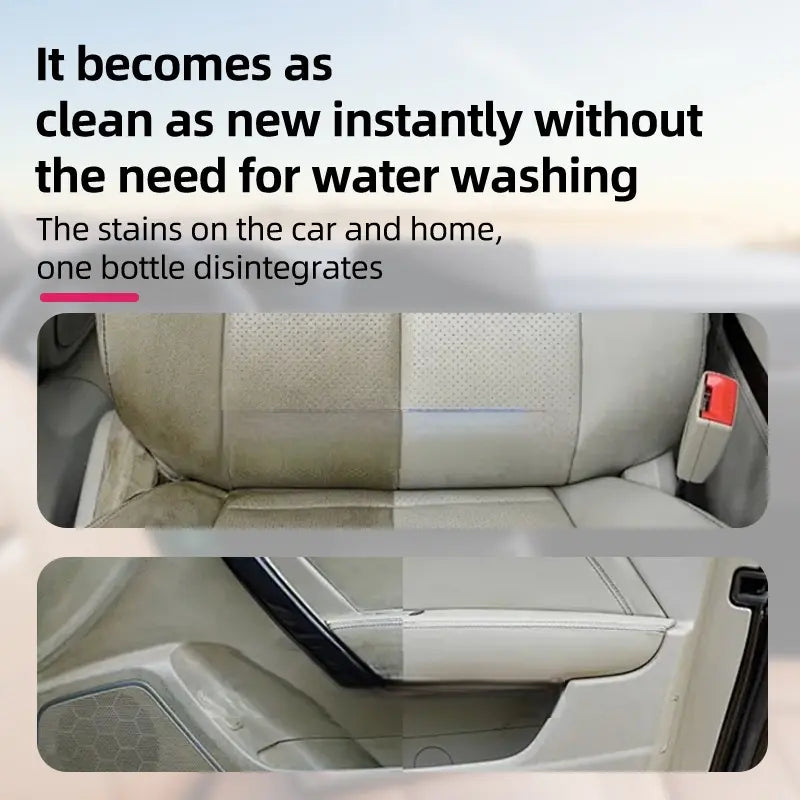 Interior Car Cleaner & Polishing - Repels Dust & Staining, Restores & Protects Plastic, Vinyl, Leather, Dashboard - UV Guard, Anti-Aging, Exterior & Interior Car Detailer Spray