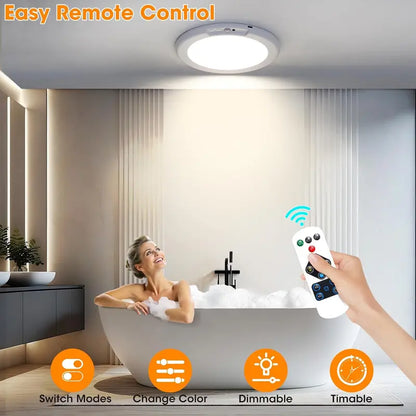 🌞Rechargeable Motion Sensor Ceiling Light 🏡