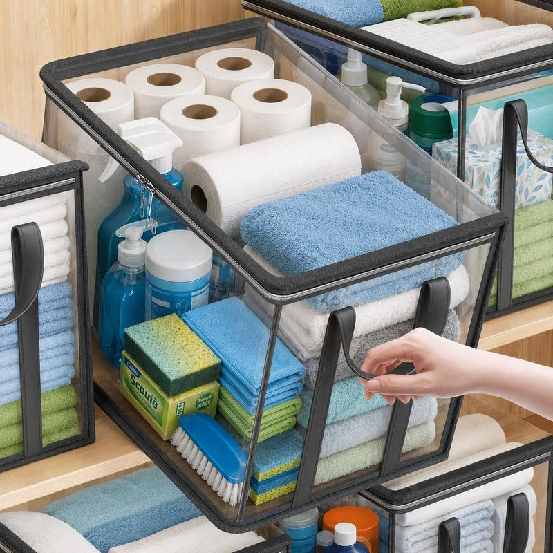 HomeVault Large Clear Storage Bag