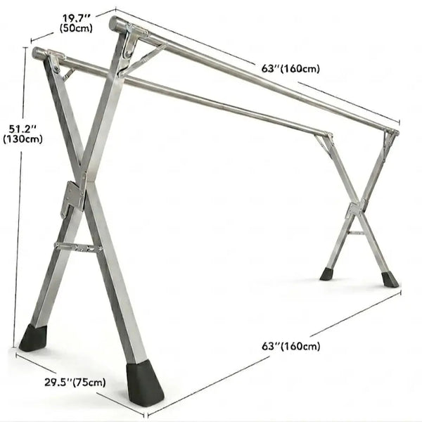 Everyday Foldable Clothes Care Rack