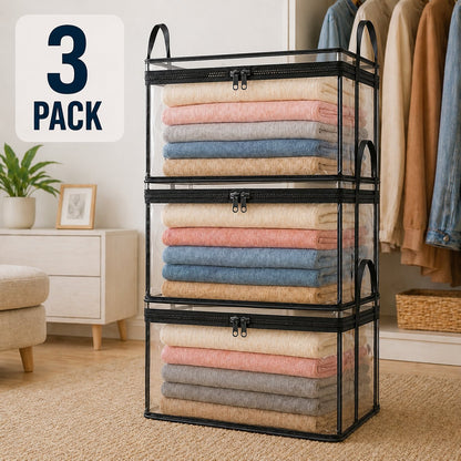 HomeVault Large Clear Storage Bag