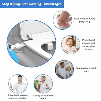 🚽 Hygiene Upgrade | Dual Nozzle Bidet Washer | Self-Cleaning & Easy Install 💦【-50%】