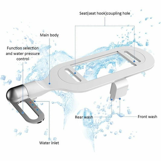 🚽 Hygiene Upgrade | Dual Nozzle Bidet Washer | Self-Cleaning & Easy Install 💦【-50%】