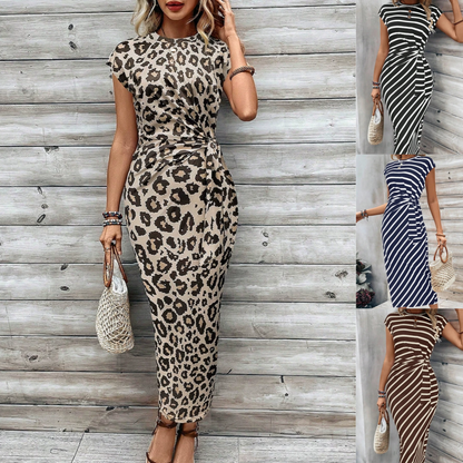 🔥LAST DAY SALE 50% OFF!!💕Women's Elegant Tie Waist Dress