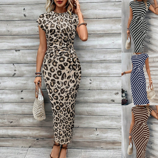 🔥LAST DAY SALE 50% OFF!!💕Women's Elegant Tie Waist Dress